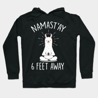 Social Distancing 6 Feet Away Hoodie